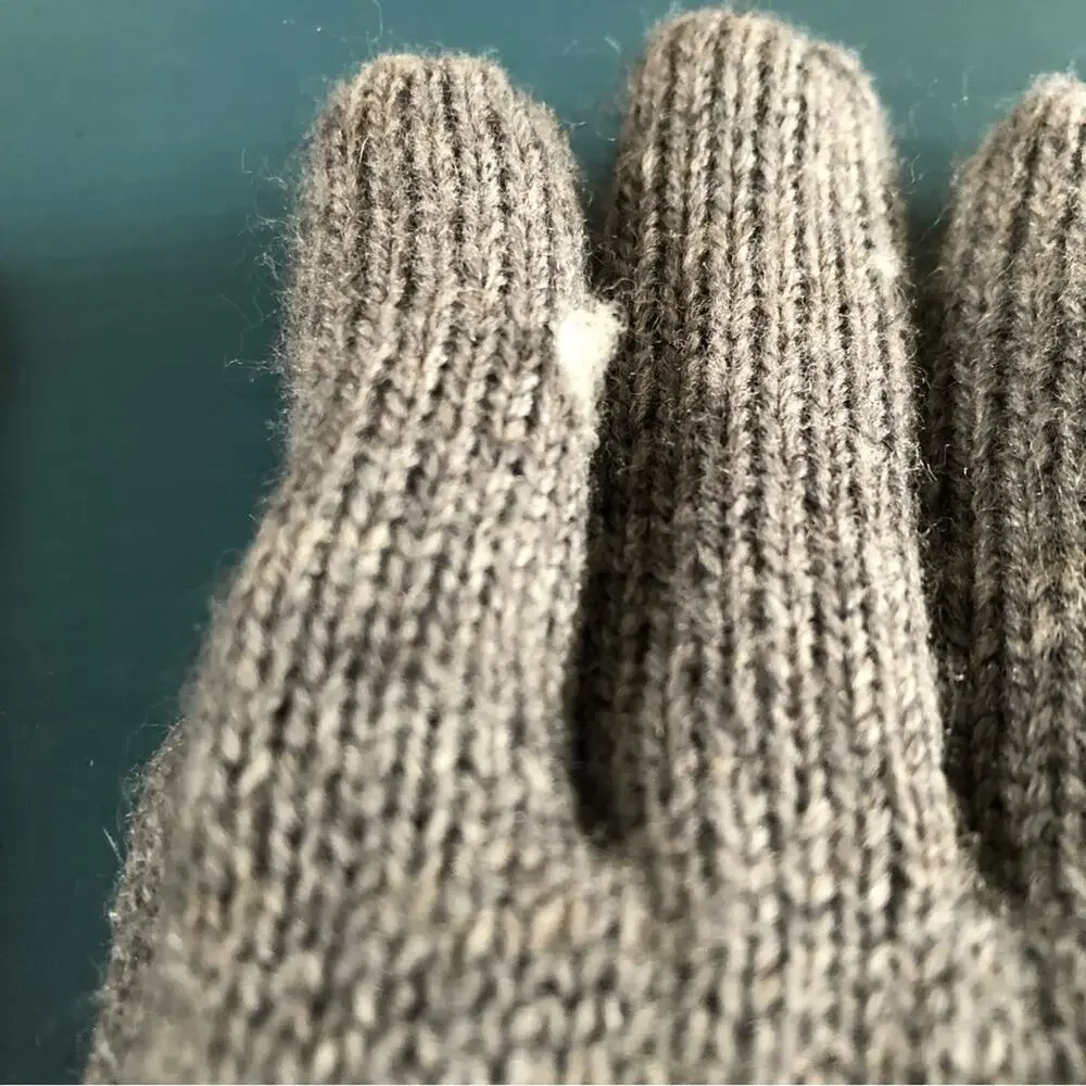 Knitted Gloves Girls’ Two Pairs